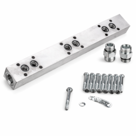 Bloco de Transmissão Hidráulica p/ Piso Móvel HYVA CF500 SL-2 e SL-C