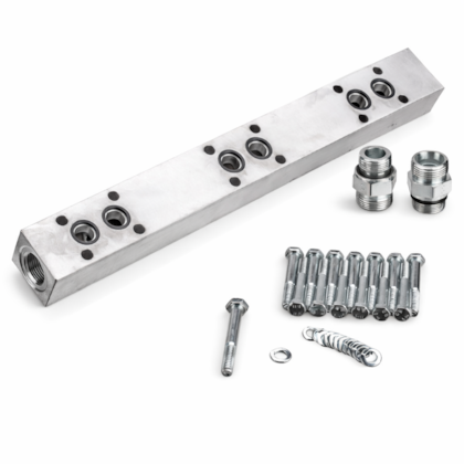 Bloco de Transmissão Hidráulica p/ Piso Móvel HYVA CF500 SL-2 e SL-C