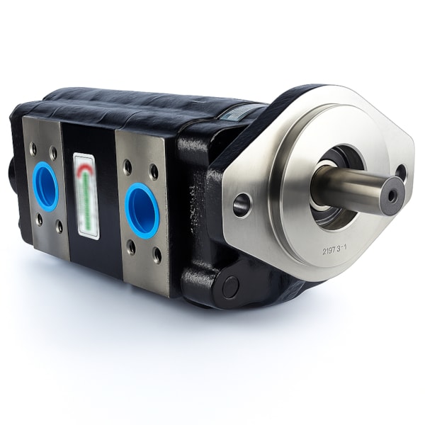 Bomba Hidráulica de Engrenagem Dupla Anti-horária Carregador Florestal 330H/C-7b022b31-3856-4504-8611-a6d2a95f1eb7