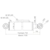 Cilindro Hidráulico Dupla Ação 450mm Curso p/ Carrega Tudo-00816c42-204c-4783-9fbd-55a382d75d17