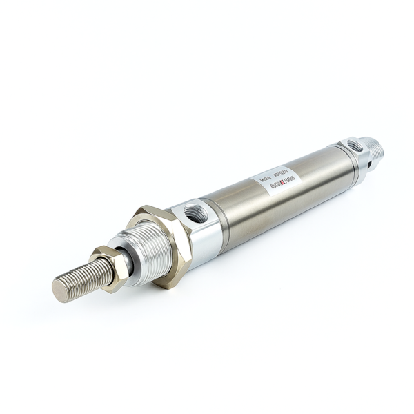 Cilindro Pneumático Dupla Ação 75mm de Curso Roscas 1/8