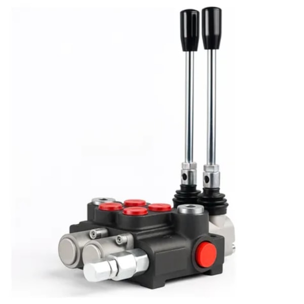 Comando Hidráulico Monobloco Manual Alavanca 02 Sessões 40 Litros-085ffe8e-c1ba-42aa-bbdf-216272c52806