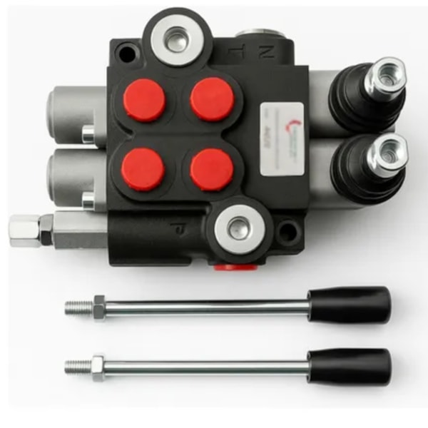 Comando Hidráulico Monobloco Manual Alavanca 02 Sessões 40 Litros-0d99ea1b-4187-43d8-8e99-c504e7b64611