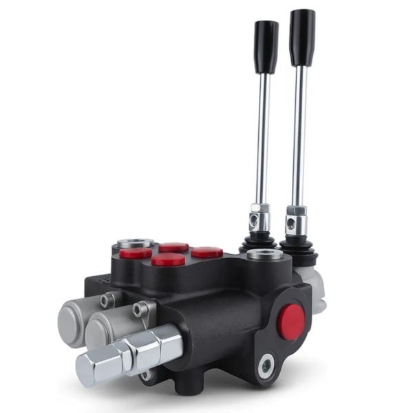 Comando Hidráulico Monobloco Manual Alavanca 02 Sessões 80 Litros-b1d908d0-5090-4df1-9fba-7e23795d38a8