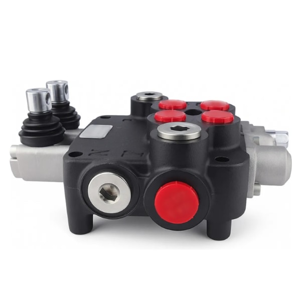 Comando Hidráulico Monobloco Manual Alavanca 02 Sessões 80 Litros-4ce2d75d-1af7-4622-b160-c655fb175d3f