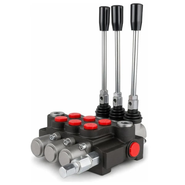 Comando Hidráulico Monobloco Manual Alavanca 03 Sessões 40 Litros-61a94a75-87f3-4087-8b64-ebfe16449d3a