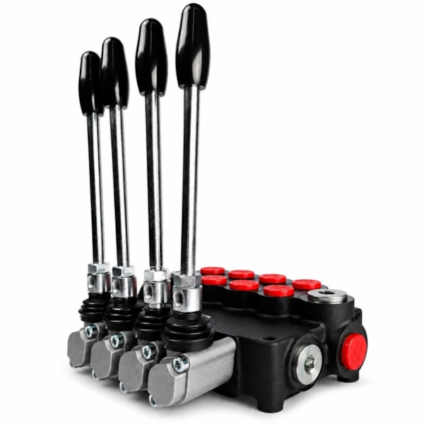 Comando Hidráulico Monobloco Manual Alavanca 04 Sessões 80 Litros-418e18b7-43a3-4cde-b5ae-fb0140de9e86