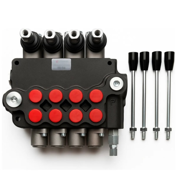 Comando Hidráulico Monobloco Manual Alavanca 04 Sessões 80 Litros-73f3bf5d-4bb7-4fd3-a483-f03793367a5b