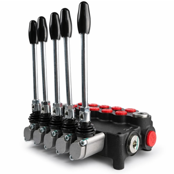 Comando Hidráulico Monobloco Manual Alavanca 05 Sessões 80 Litros-badb99b6-05e3-4adf-9f39-c4a22d8c651f
