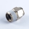 Conector Reto p/ Tubo de 06mm X Rosca 1/4