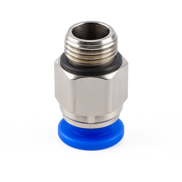 Conector Reto p/ Tubo de 06mm X Rosca 1/8