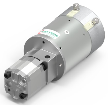 Conjunto Motobomba 1600W 12VDC C/ Bomba Hidráulica Rexroth 4,0cc (Sem Relé)