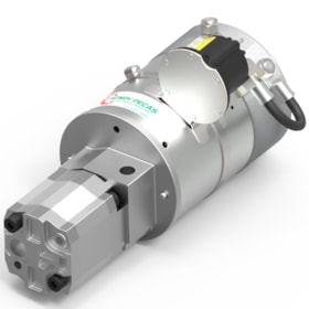 Conjunto Motobomba 2200W 24VDC C/ Bomba Hidráulica Rexroth 3,1cc