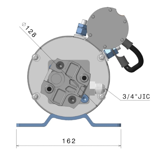 Conjunto Motobomba 3000W 12VDC C/ Bomba Hidráulica Rexroth 6,3cc-31859232-ae54-4ac1-9803-9dc1428f0069