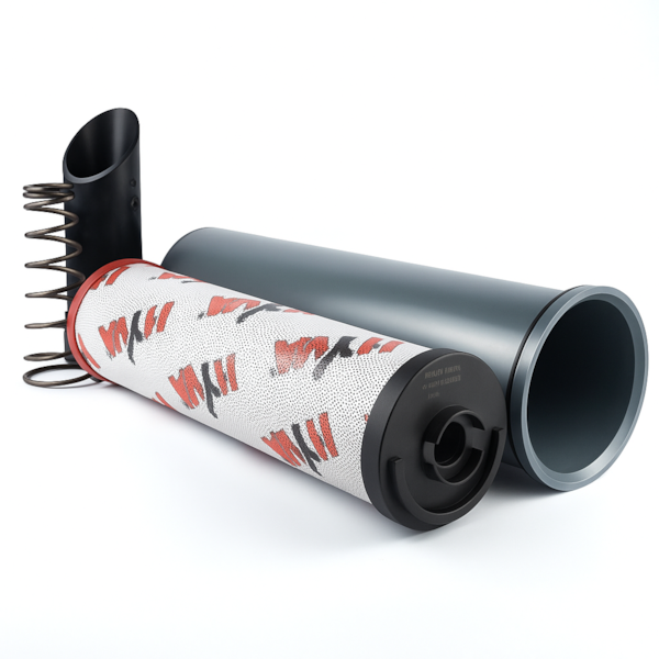 Elemento p/ Filtro de Retorno 150 Lts c/ Capa e Mola HYVA-41ddecd7-66ac-4300-8ef6-89af6d0e4414