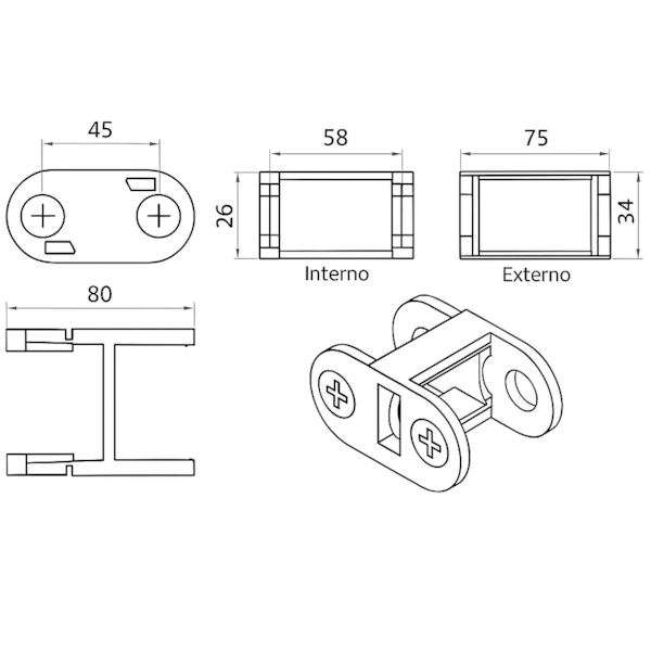 Esteira Porta Cabos Plástica p/ Plataforma Auto Socorro (2 Metros)-e79efc93-a02b-4c09-b491-9da759f579aa