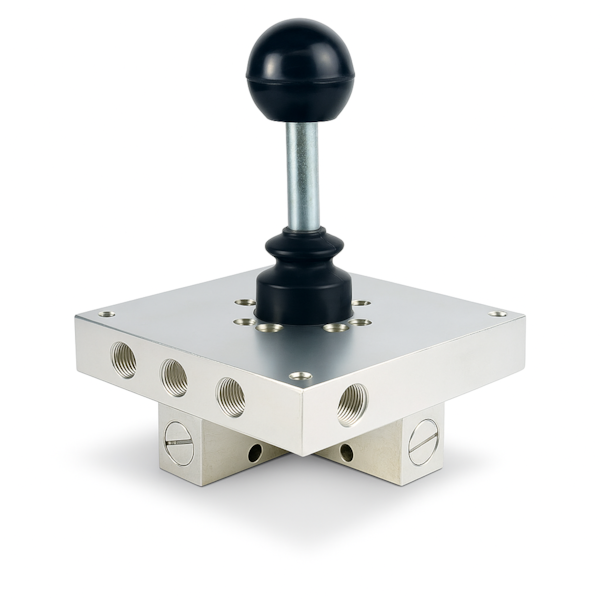 Joystick Pneumático 4 Funções Com Micro Válvula-343a52df-fd79-4f7b-8328-2ce56ed2a114