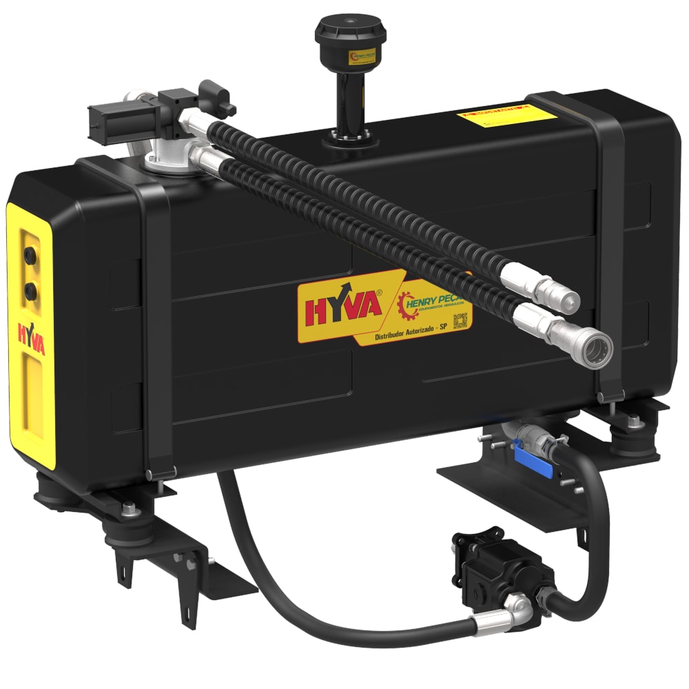 Kit Hidráulico HYVA E-LINE Frontal Piso Móvel Slim