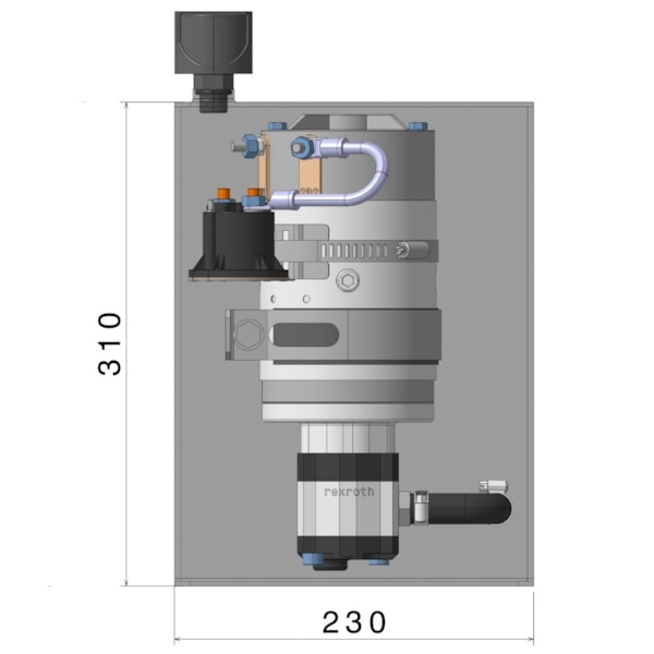 Kit Motobomba 1600W 12VDC Reservatório 10Lts C/ Bomba Hidráulica Rexroth 3,1cc-2cfdd70c-6bcf-49a0-86b1-f3e63c88d75b