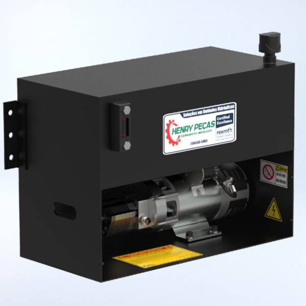 Kit Motobomba 3000W 24VDC Reservatório 25Lts C/ Bomba Hidráulica Rexroth 6,3cc-3b156dad-7c09-400f-9e59-03499952befc