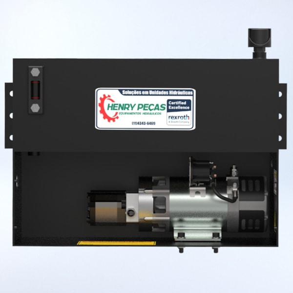 Kit Motobomba 3000W 24VDC Reservatório 25Lts C/ Bomba Hidráulica Rexroth 6,3cc-61849471-d00e-4de7-9c7b-bba9bbd0f0cb