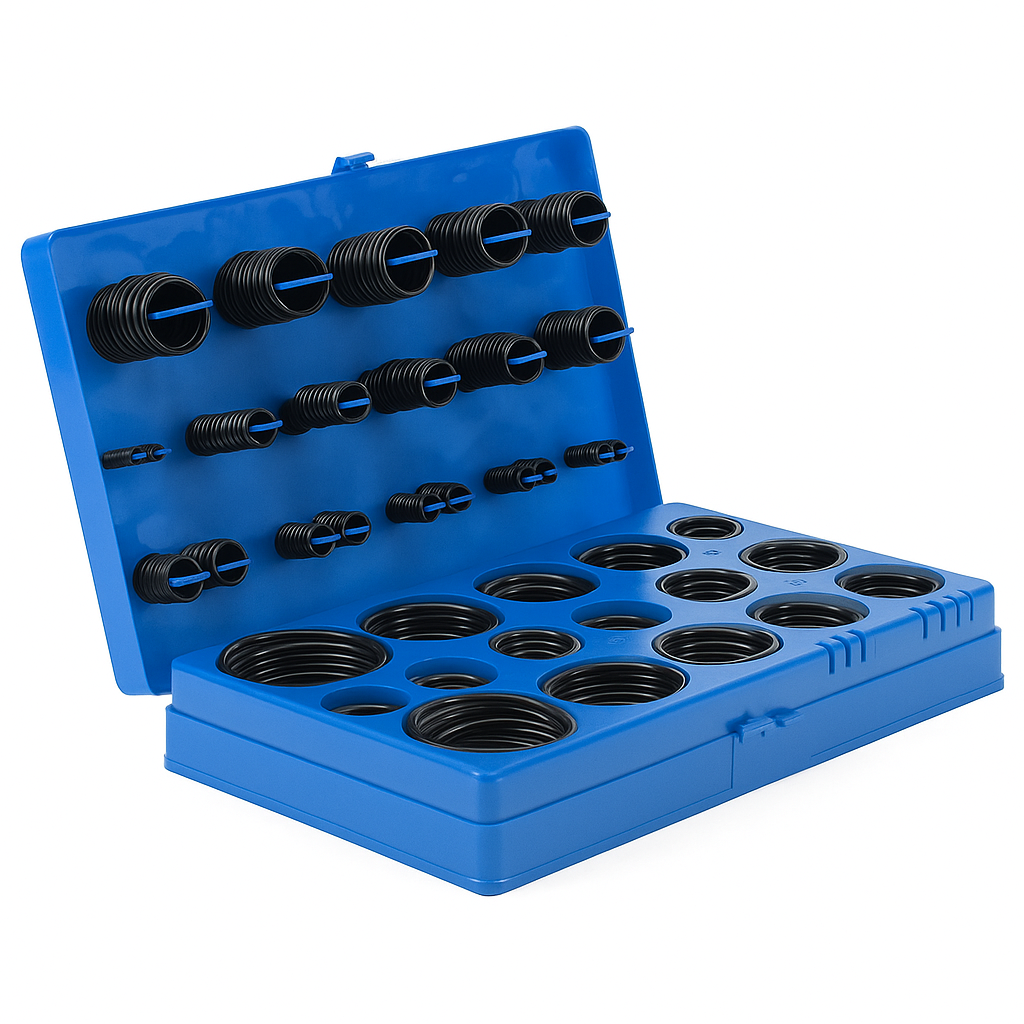 Maleta de Anéis O´ring c/ 419Pcs - de 3,0 a 50,0mm