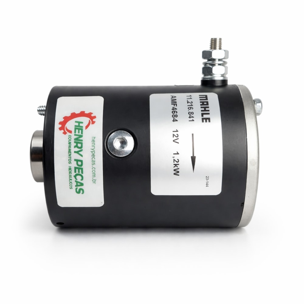 Motor Elétrico 12VDC 1,2KW AMF-4684 Horário