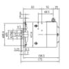 Motor Elétrico 12VDC 1,6KW AMJ-4553 Horário-5a247429-2206-49a2-953e-70c2c6a7a807