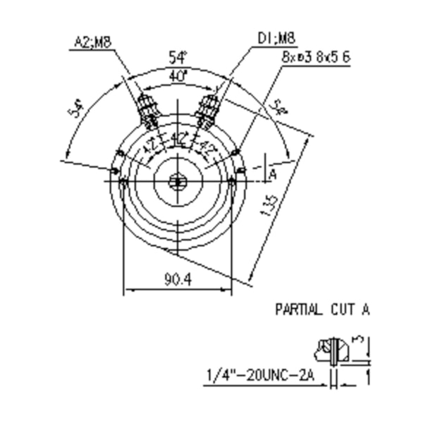 Motor Elétrico 12VDC 1,6KW AMJ-4553 Horário-40f93760-e42f-4374-b453-8558c3351282