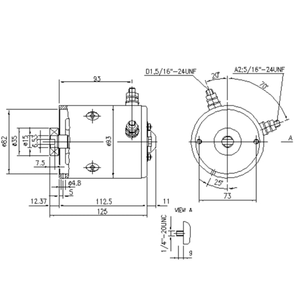 Motor Elétrico 24VDC 1,2KW AMF-4685 Horário-c2a5f861-f62d-4696-a459-bc6066eca4cb