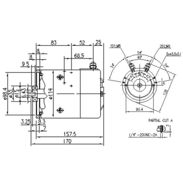 Motor Elétrico 24VDC 2,2KW AMJ-4554 Horário-dde3eaaf-69dd-4858-a632-b18a85c74822
