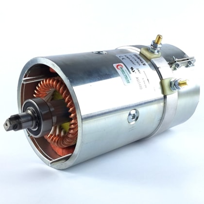 Motor Elétrico 24VDC 3,0KW AMK-5557 Horário