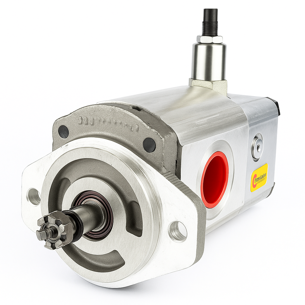 Motor Hidráulico de Engrenagens p/ Ventilador Case New Holland
