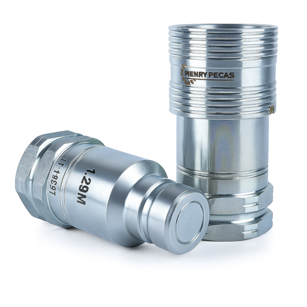 Par de Engate Hidráulico Rosca 3/4