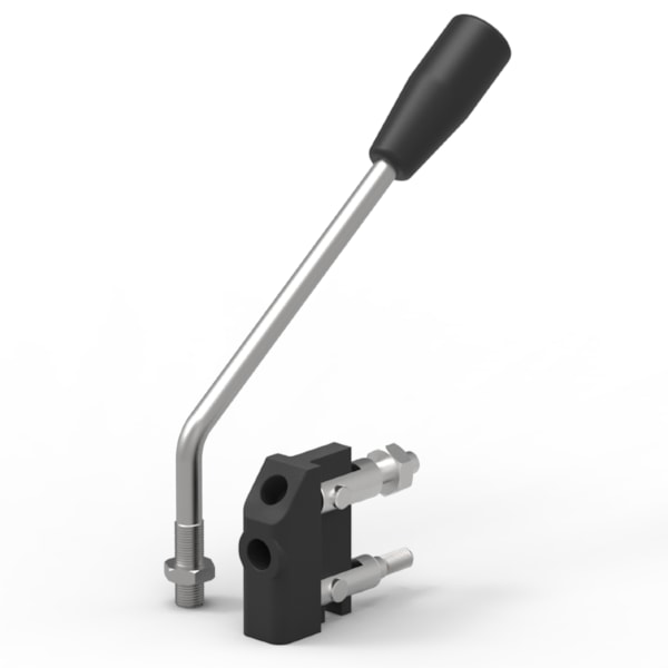 Porta Alavanca Completo p/ Comando CH60 Sauer Danfoss (Hidrover)-06103ac7-f4c1-4408-b83e-52dd6daf9fd8