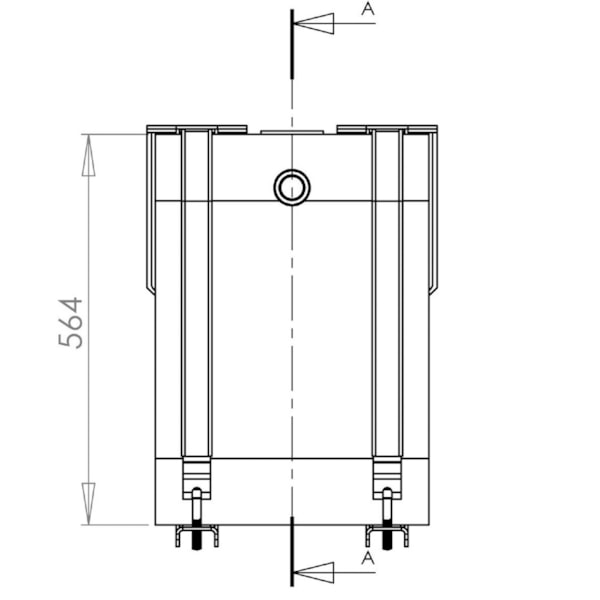 Reservatório Hidráulico 110 Litros Lateral p/ Kit Hidráulico Basculante-de0d8b50-6912-41e8-99a3-8539c447d37b