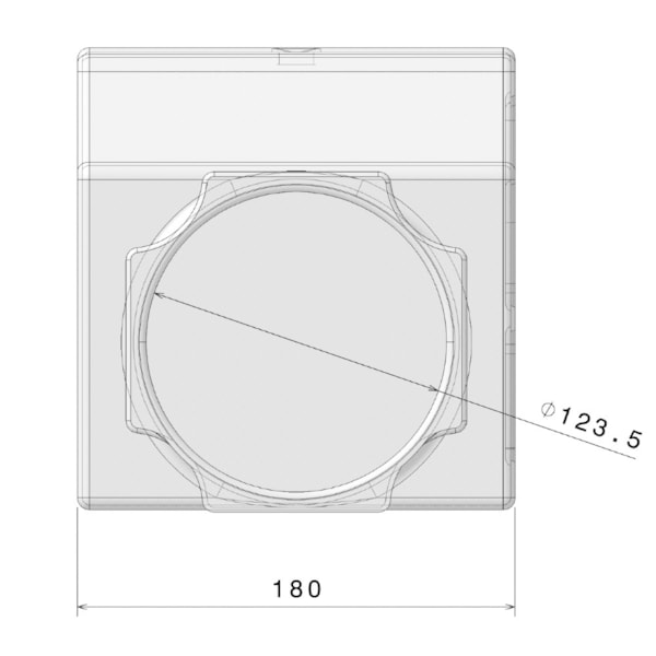 Reservatório Plástico Quadrado 04Lts Rexroth-8bf1ff9a-bf90-495f-a168-b3f351601d1d