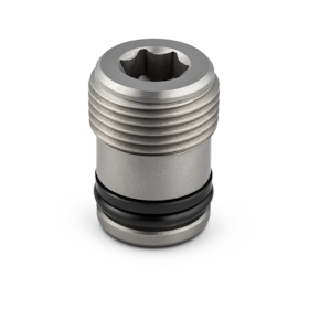 Retenção Roscada em Linha M04 Tipo Cartucho Rexroth