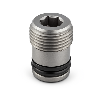 Retenção Roscada em Linha M04 Tipo Cartucho Rexroth