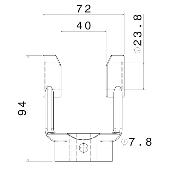 Terminal Cardam Quadrado 7/8
