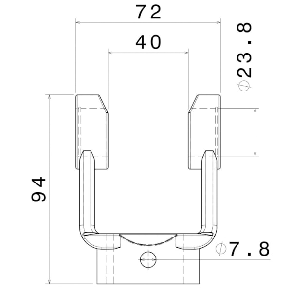 Terminal Cardam Redondo Ø35mm Curto Agrícola-756f2be5-5898-4497-9c78-e3d745cfb763