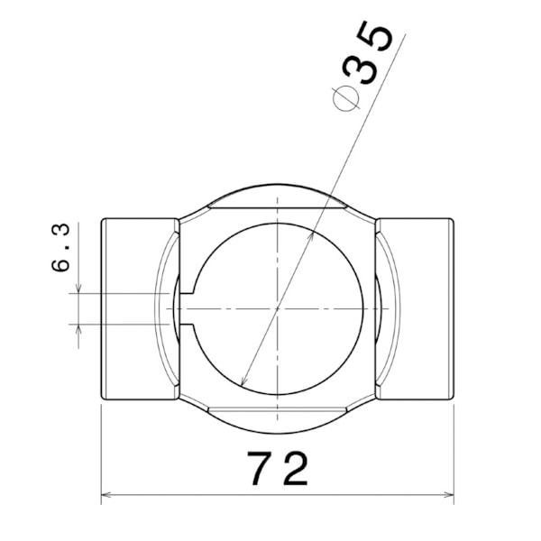 Terminal Cardam Redondo Ø35mm Curto Agrícola-73deb00c-cd8b-4aad-809a-e66bc94029e4