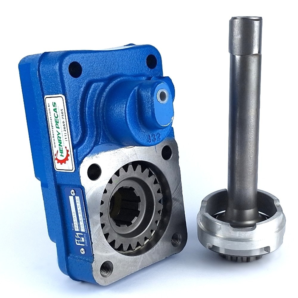 Tomada de Força Multiplicada DIN5462 8Z Câmbios ZF 16S 1650