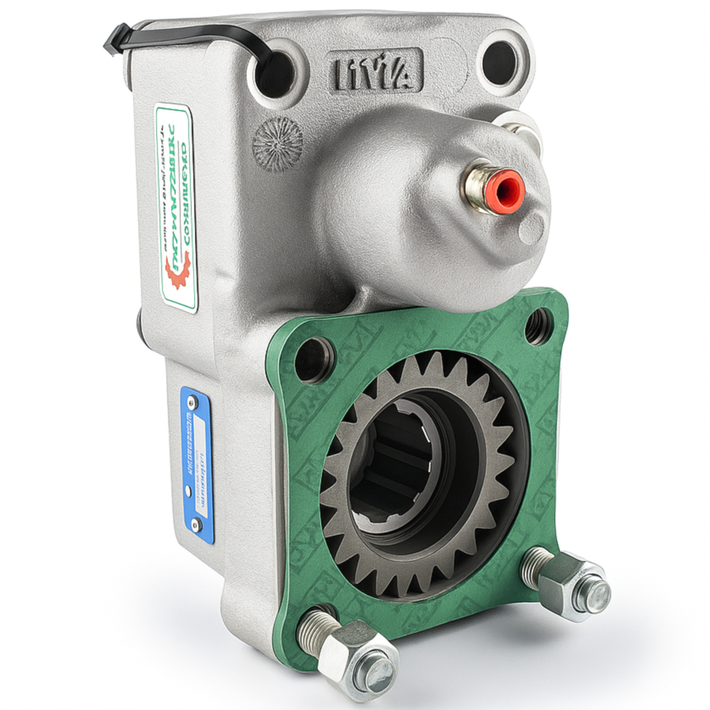 Tomada de Força Original HYVA Reforçada DIN5462 8Z Câmbios ZF AK 6-80