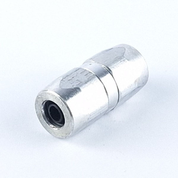 União Emenda p/ Tubos de 08mm Corpo de Alumínio - Com Trava-454ea808-a0be-40c1-af47-d27963fdbc03