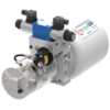 Unidade Hidráulica Compacta 12VDC 1,6cc 200BAR Horizontal 5Lts- Com TN6 12VDC Centro
