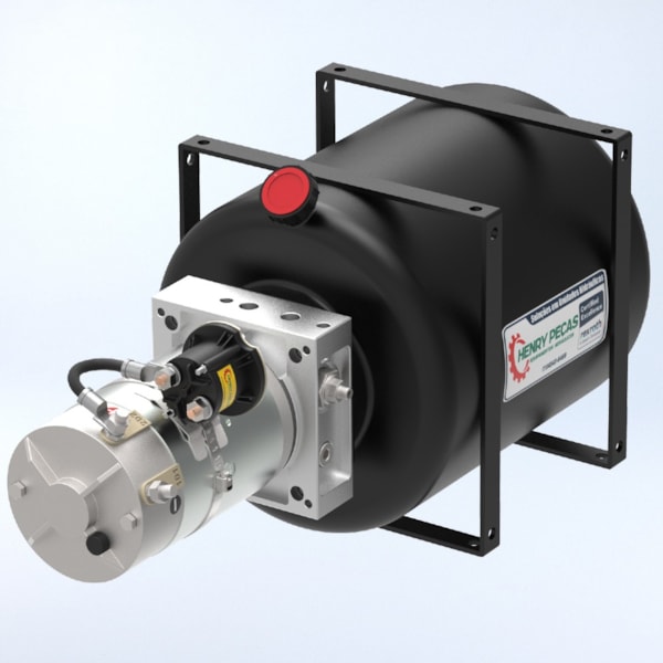 Unidade Hidráulica Compacta 12VDC 2,5cc 200BAR Horizontal 14Lts- Dupla Ação-107e4cc0-1faa-4647-bd49-4cd7ab2fa575