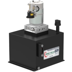 Unidade Hidráulica Compacta 12VDC 3,1cc 200BAR Vertical 14Lts- Dupla Ação