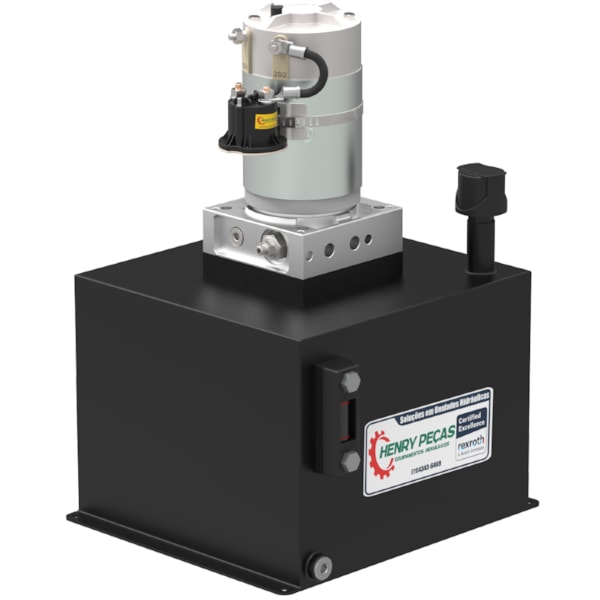 Unidade Hidráulica Compacta 12VDC 3,1cc 200BAR Vertical 14Lts- Dupla Ação-0838c575-2ada-4af2-a87f-ee14077c41aa