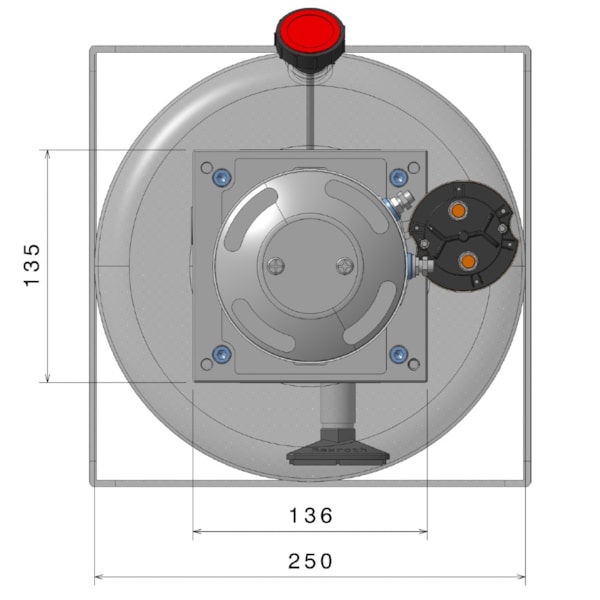 Unidade Hidráulica Compacta 12VDC Ventilado 3,1cc 200BAR Horizontal 14Lts- Dupla Ação-8759afc5-4d79-4977-beb2-66f9ecbeb600